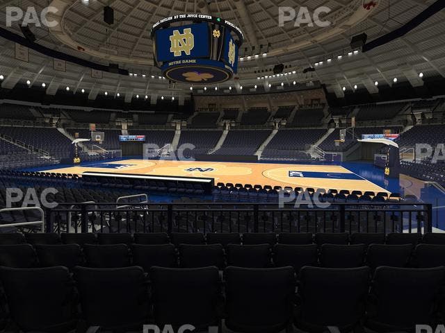 Purcell Pavilion at the Joyce Center - Section 9 Seat View