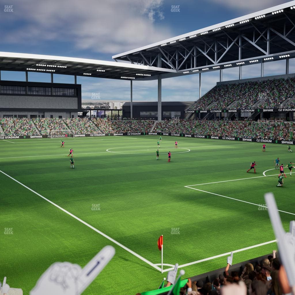 Q2 Stadium - Section 106 Seat View
