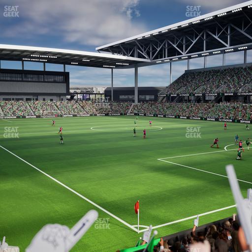 Q2 Stadium - Section 106 Seat View