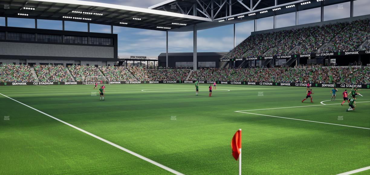 Q2 Stadium - Section 106 Seat View