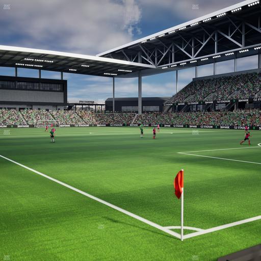 Q2 Stadium - Section 106 Seat View