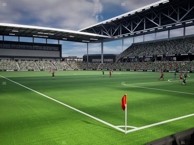 Q2 Stadium - Section 106 Seat View