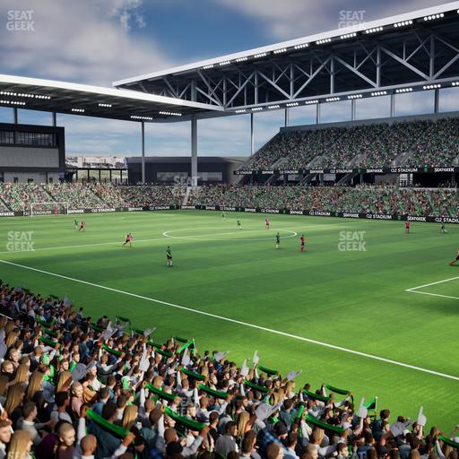 Q2 Stadium - Section 107 Seat View