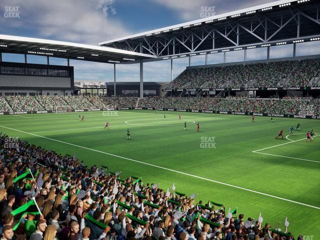 Q2 Stadium - Section 107 Seat View