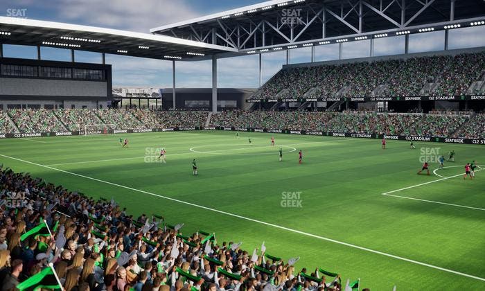 Q2 Stadium - Section 107 Seat View