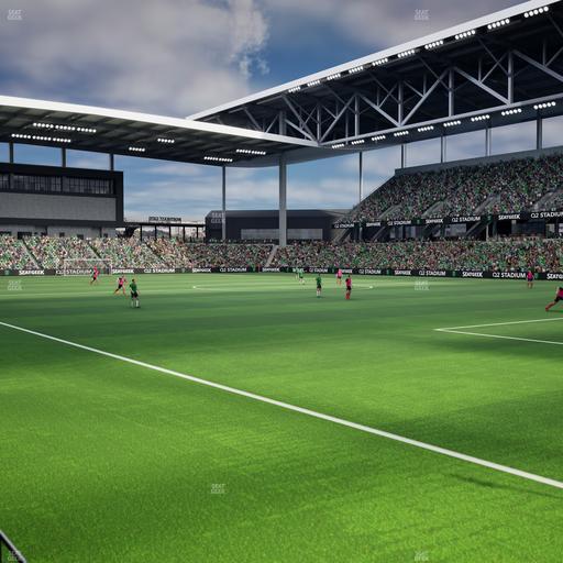 Q2 Stadium - Section 107 Seat View