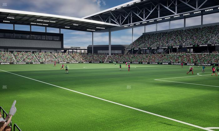 Q2 Stadium - Section 107 Seat View