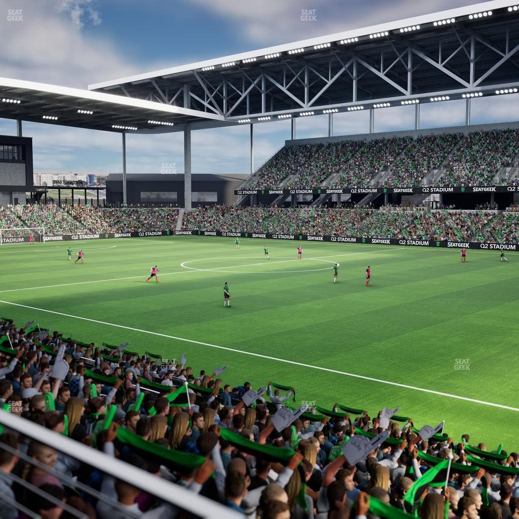 Q2 Stadium - Section 108 Seat View