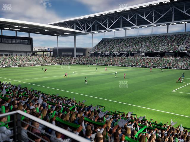 Q2 Stadium - Section Lexus Club 112 Seat View | SeatGeek