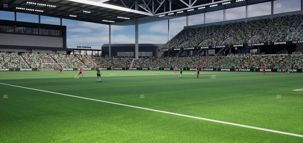 Q2 Stadium - Section 108 Seat View