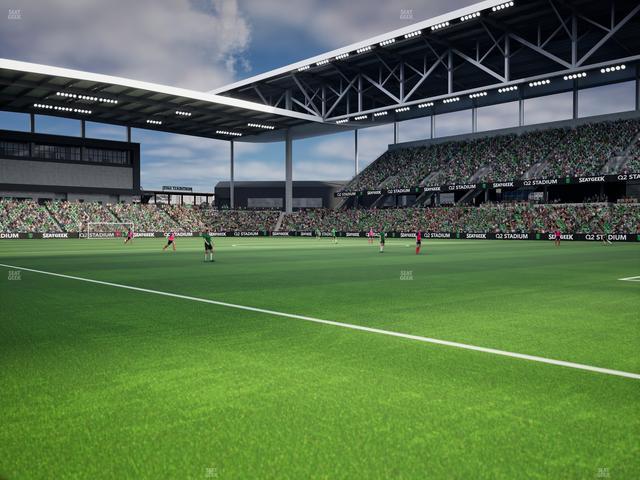 Q2 Stadium - Section 108 Seat View