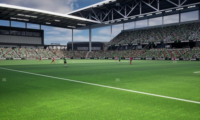 Q2 Stadium - Section 108 Seat View