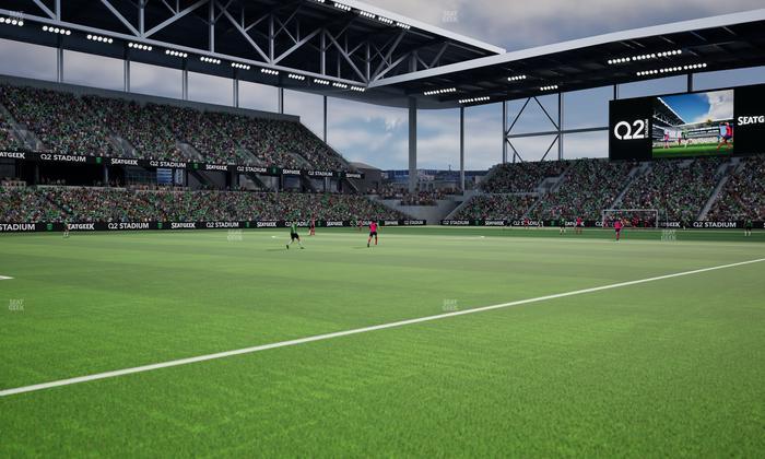 Q2 Stadium - Section 118 Seat View