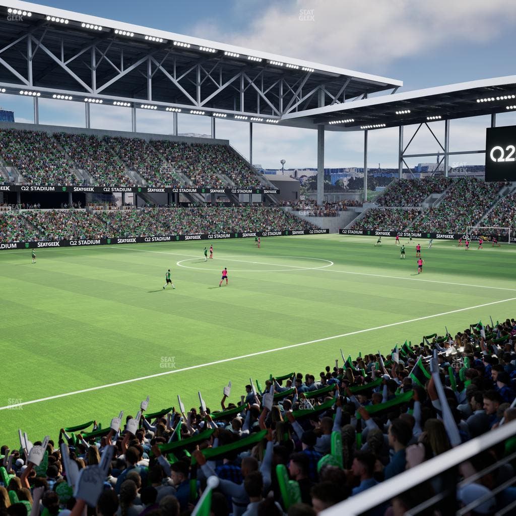 Q2 Stadium - Section 118 Seat View