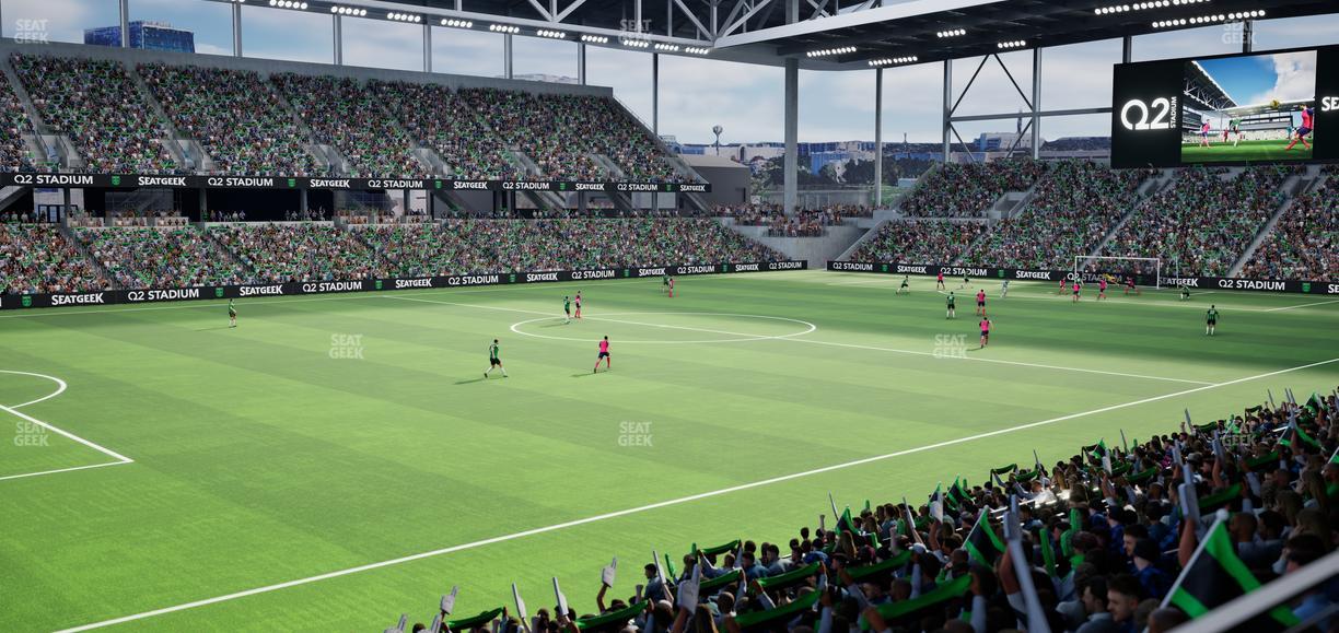 Q2 Stadium - Section 118 Seat View