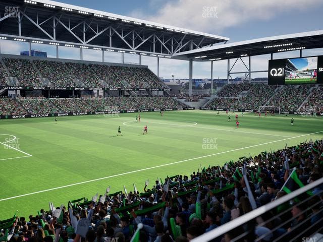 Q2 Stadium - Section 118 Seat View
