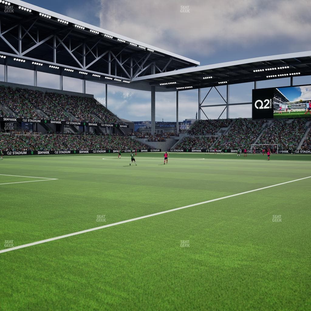 Q2 Stadium - Section 119 Seat View