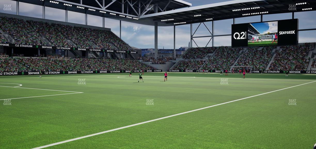 Q2 Stadium - Section 119 Seat View