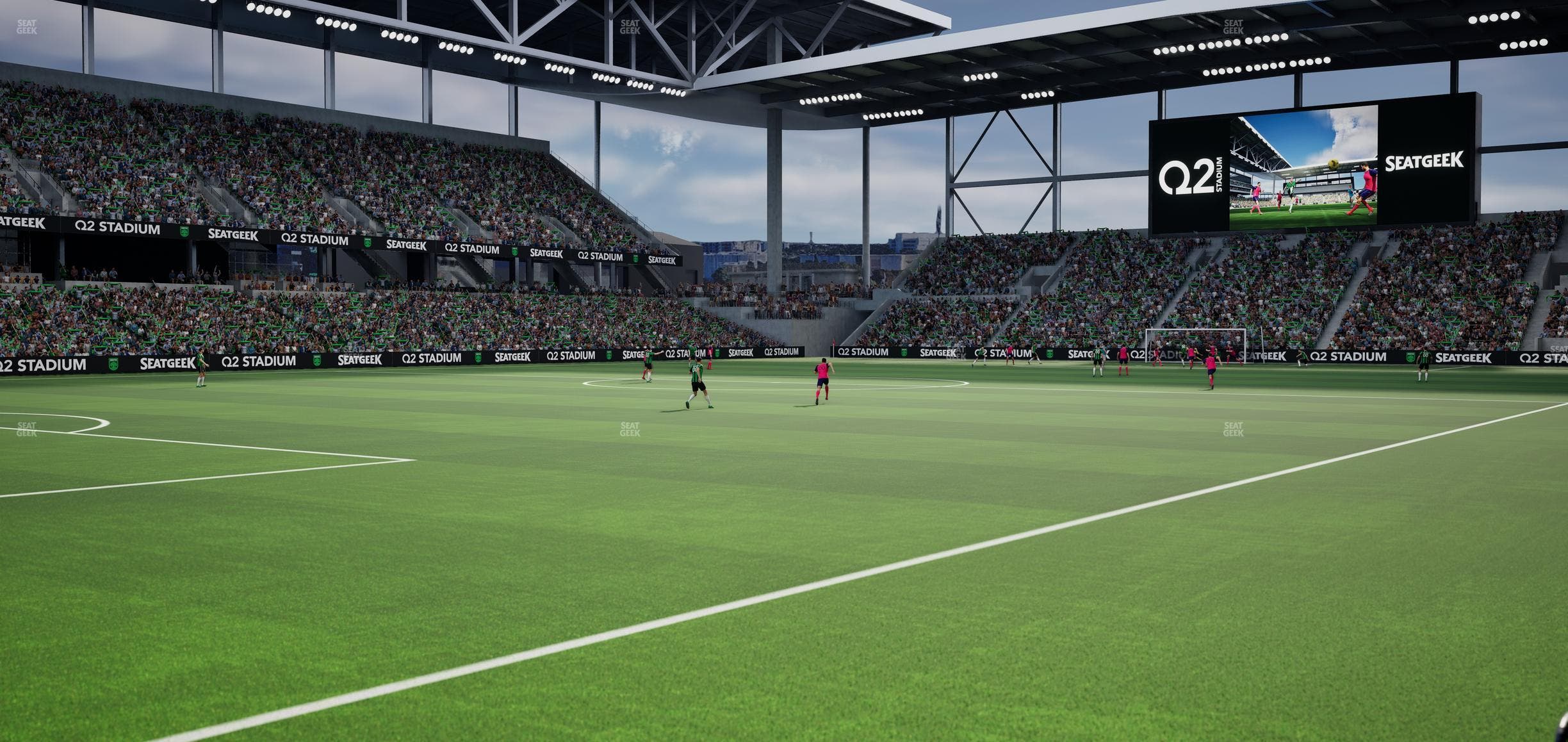 Q2 Stadium - Section 119 Seat View