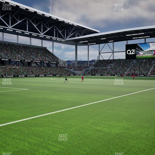 Q2 Stadium - Section 119 Seat View