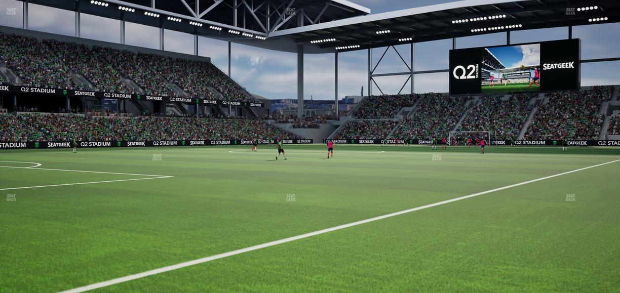 Q2 Stadium - Section 119 Seat View