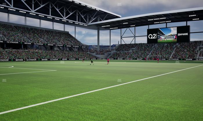 Q2 Stadium - Section 119 Seat View