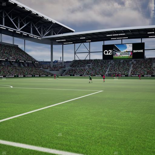 Q2 Stadium - Section 121 Seat View