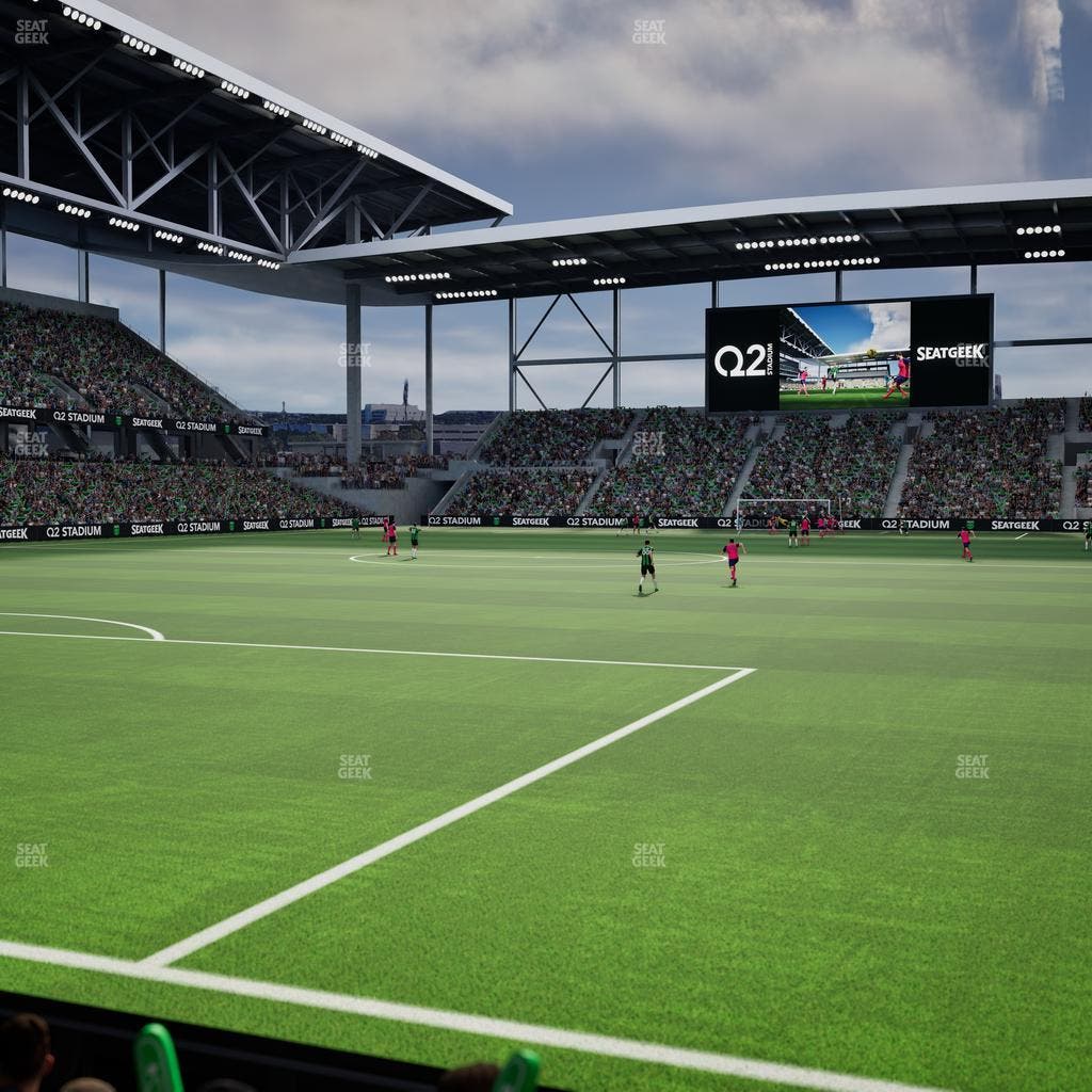 Q2 Stadium - Section 121 Seat View