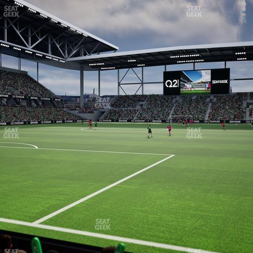 Q2 Stadium - Section 121 Seat View