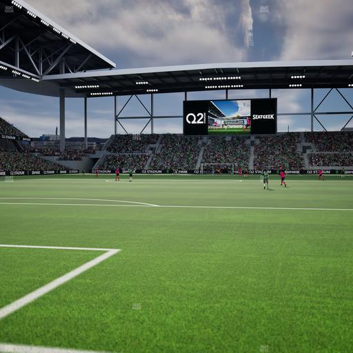 Q2 Stadium - Section 122 Seat View