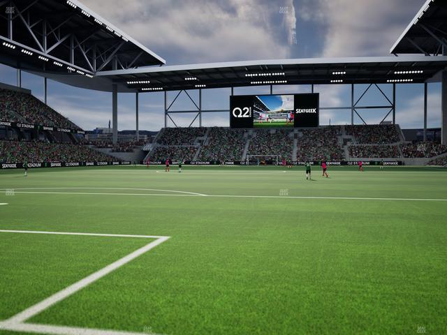 Q2 Stadium - Section 122 Seat View