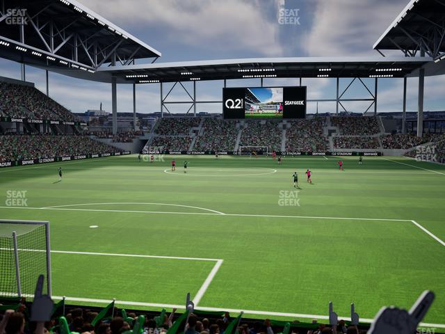 Q2 Stadium - Section 122 Seat View