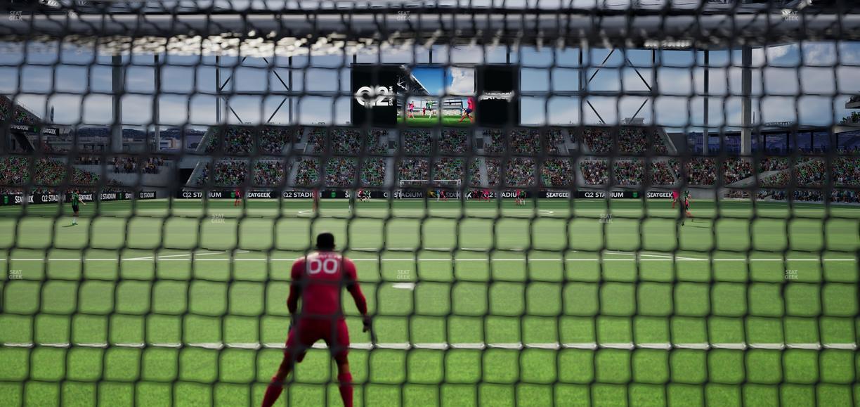 Q2 Stadium - Section 123 Seat View