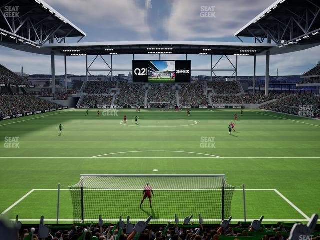 Q2 Stadium - Section 123 Seat View