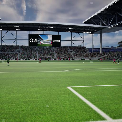 Q2 Stadium - Section 124 Seat View
