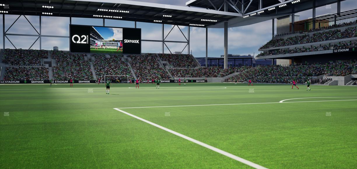 Q2 Stadium - Section 125 Seat View