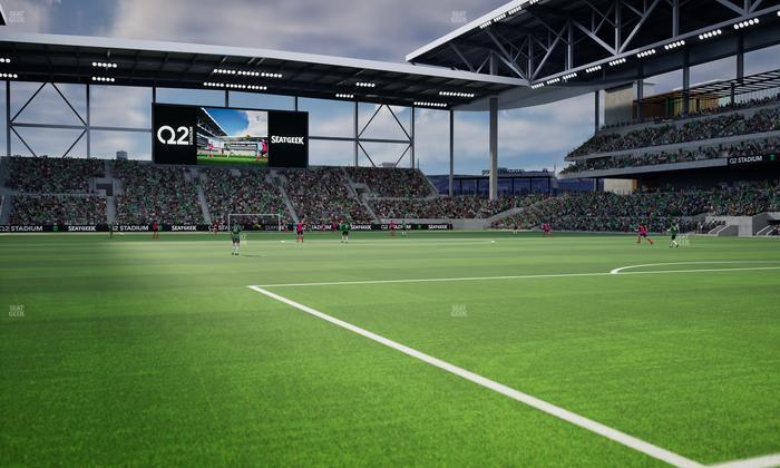 Q2 Stadium - Section 125 Seat View