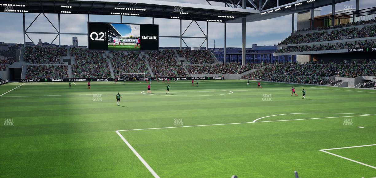 Q2 Stadium - Section 125 Seat View