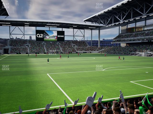 Q2 Stadium - Section 125 Seat View