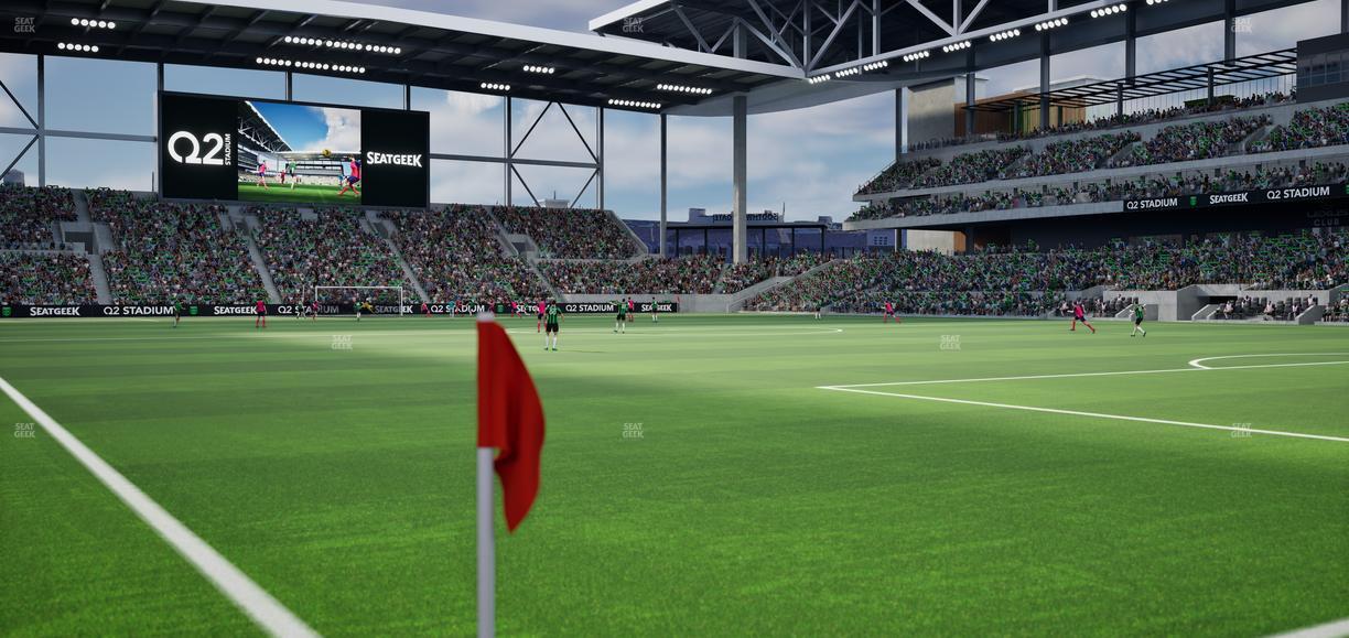 Q2 Stadium - Section 126 Seat View