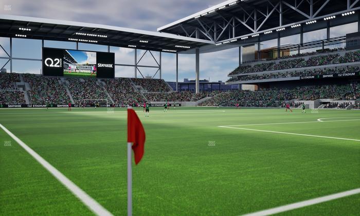 Q2 Stadium - Section 126 Seat View