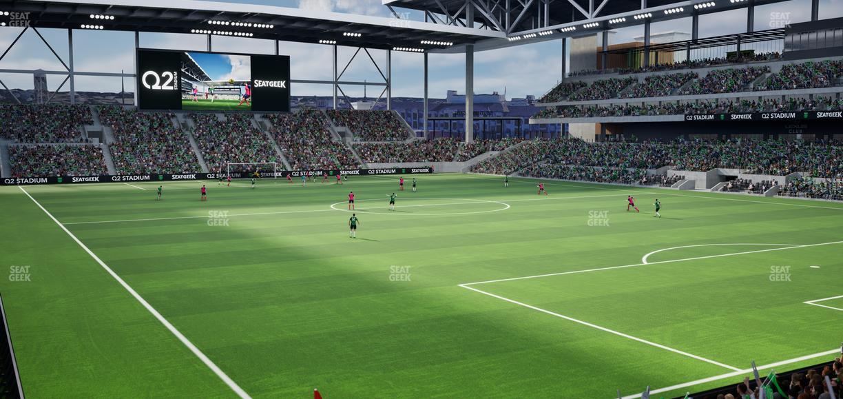 Q2 Stadium - Section 126 Seat View