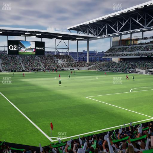 Q2 Stadium - Section 126 Seat View