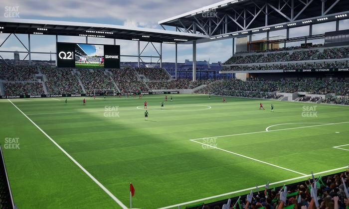 Q2 Stadium - Section 126 Seat View