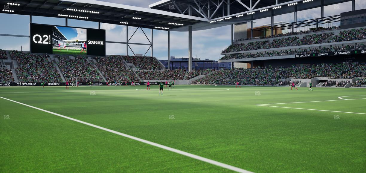 Q2 Stadium - Section 127 Seat View