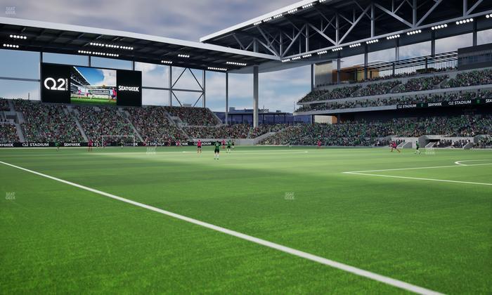 Q2 Stadium - Section 127 Seat View