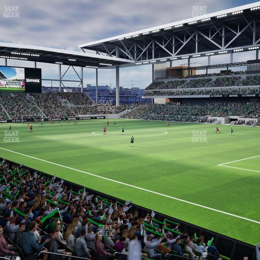 Q2 Stadium - Section 127 Seat View