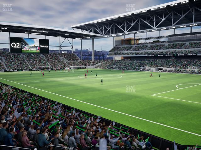 Q2 Stadium - Section 127 Seat View