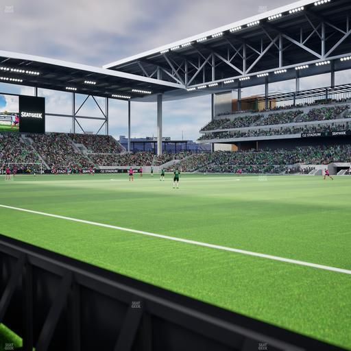 Q2 Stadium - Section 128 Seat View