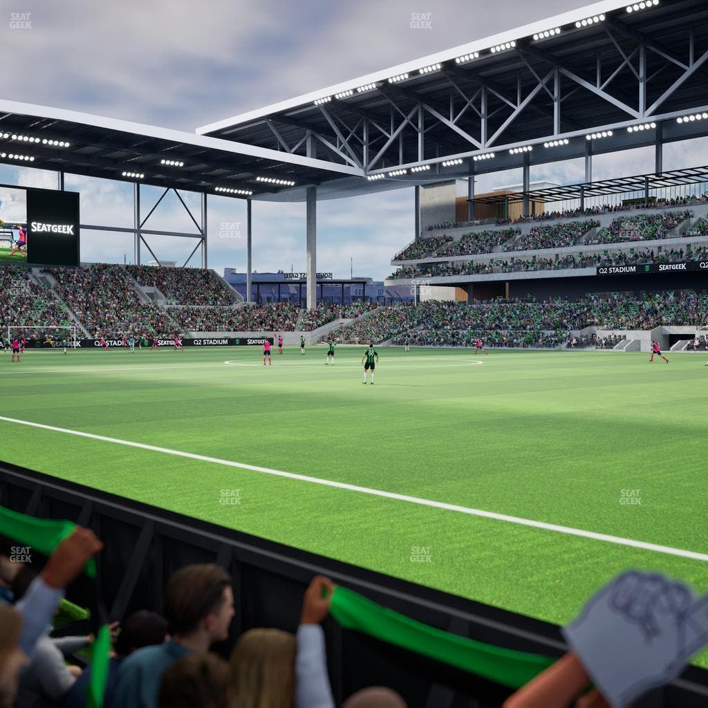 Q2 Stadium - Section 128 Seat View